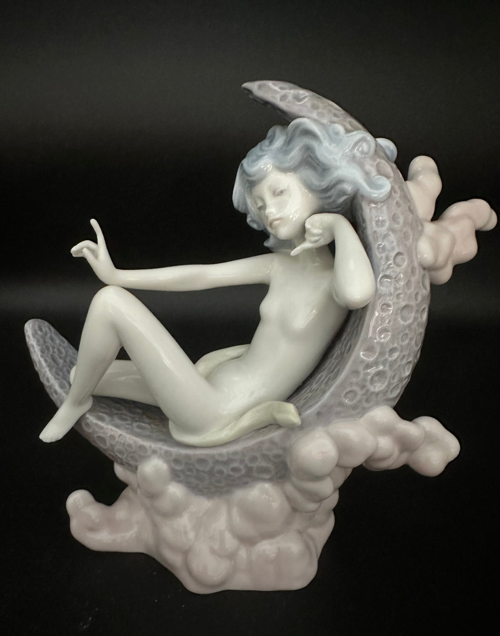 Retired Lladro Nude Lady Moon Glow (#1436)