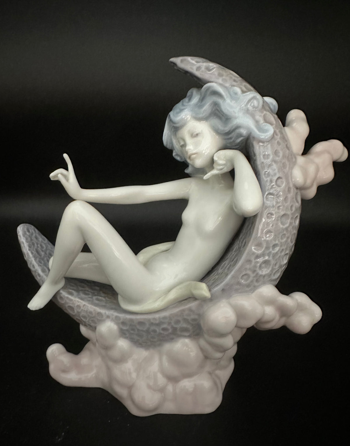 Retired Lladro Nude Lady Moon Glow (#1436)