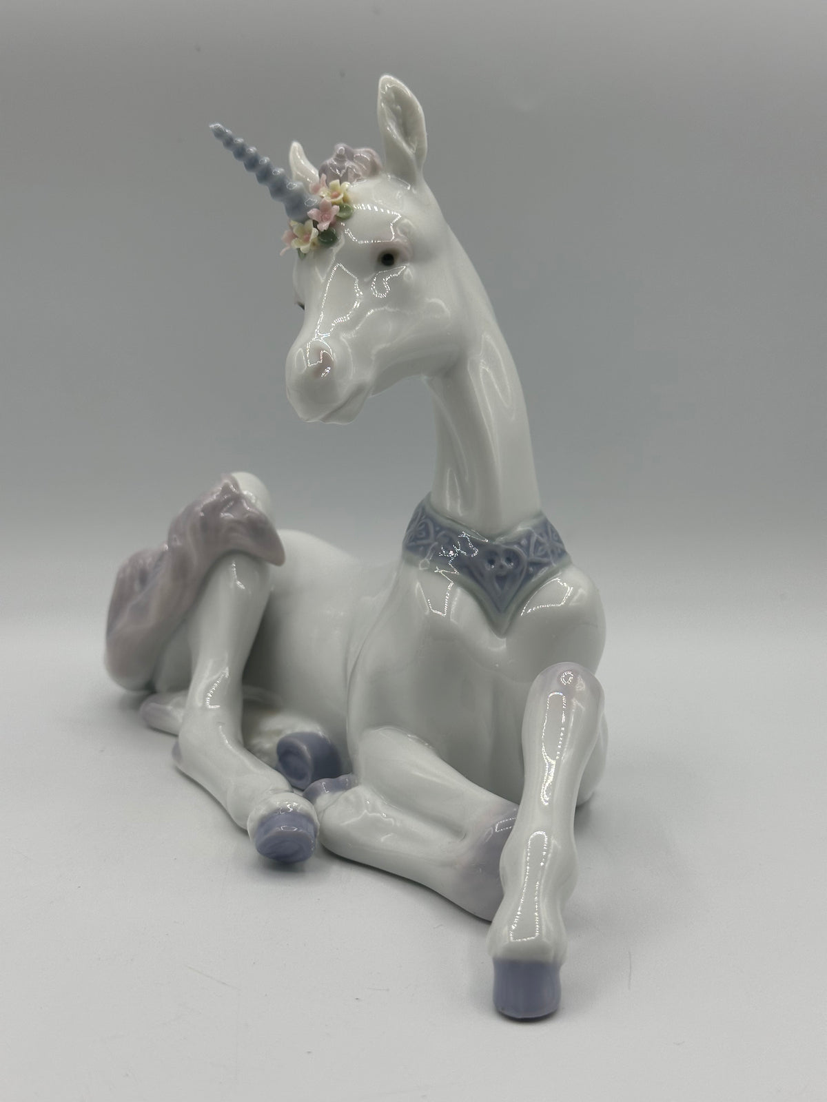 Retired Lladro “Little Unicorn” Porcelain Figurine (#5826)