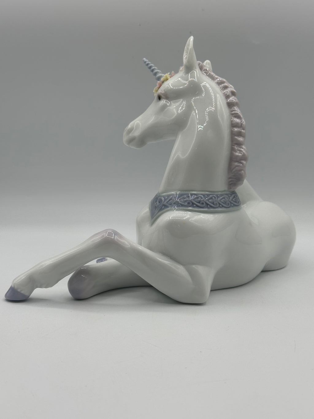 Retired Lladro “Little Unicorn” Porcelain Figurine (#5826)