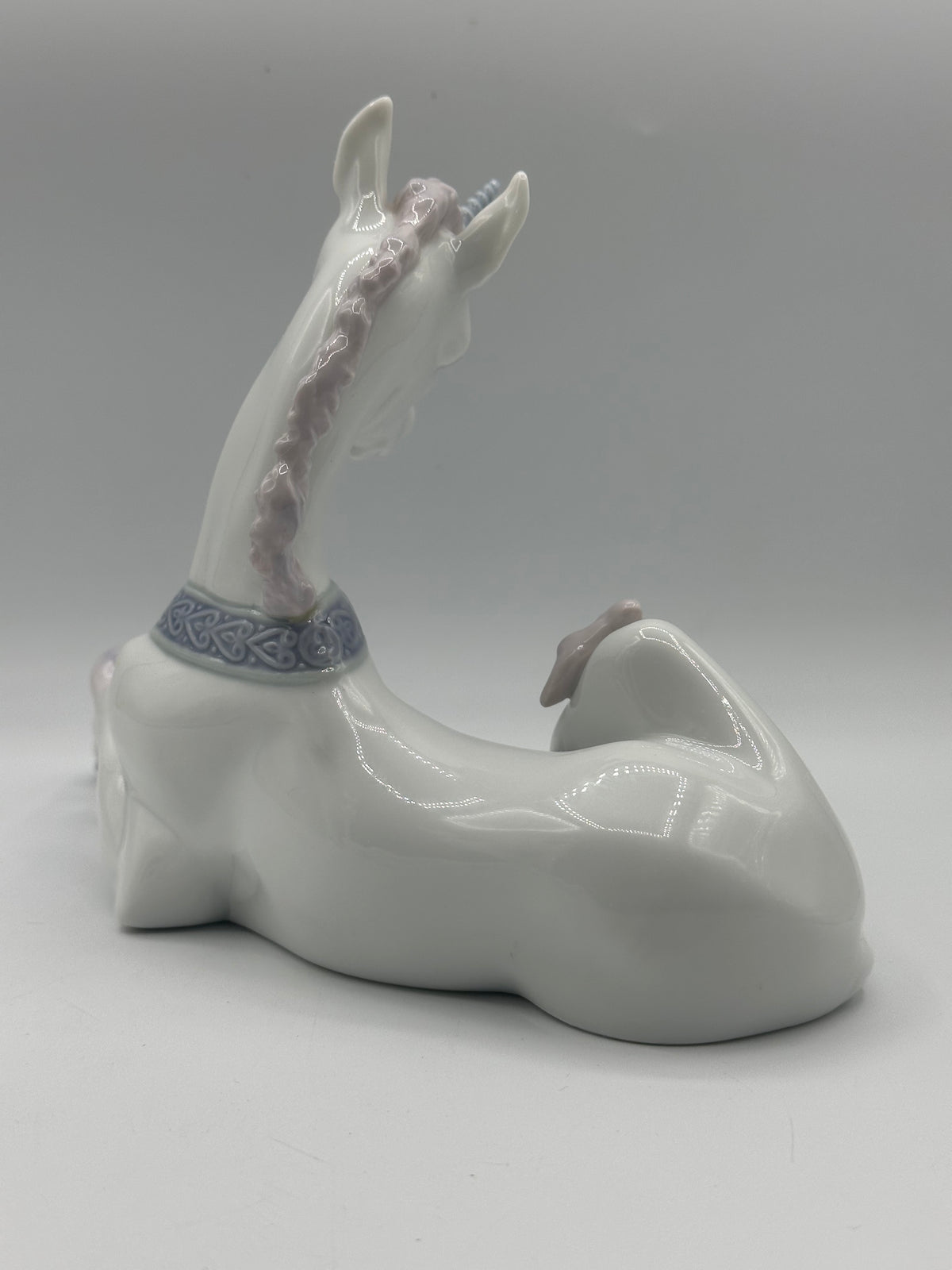 Retired Lladro “Little Unicorn” Porcelain Figurine (#5826)