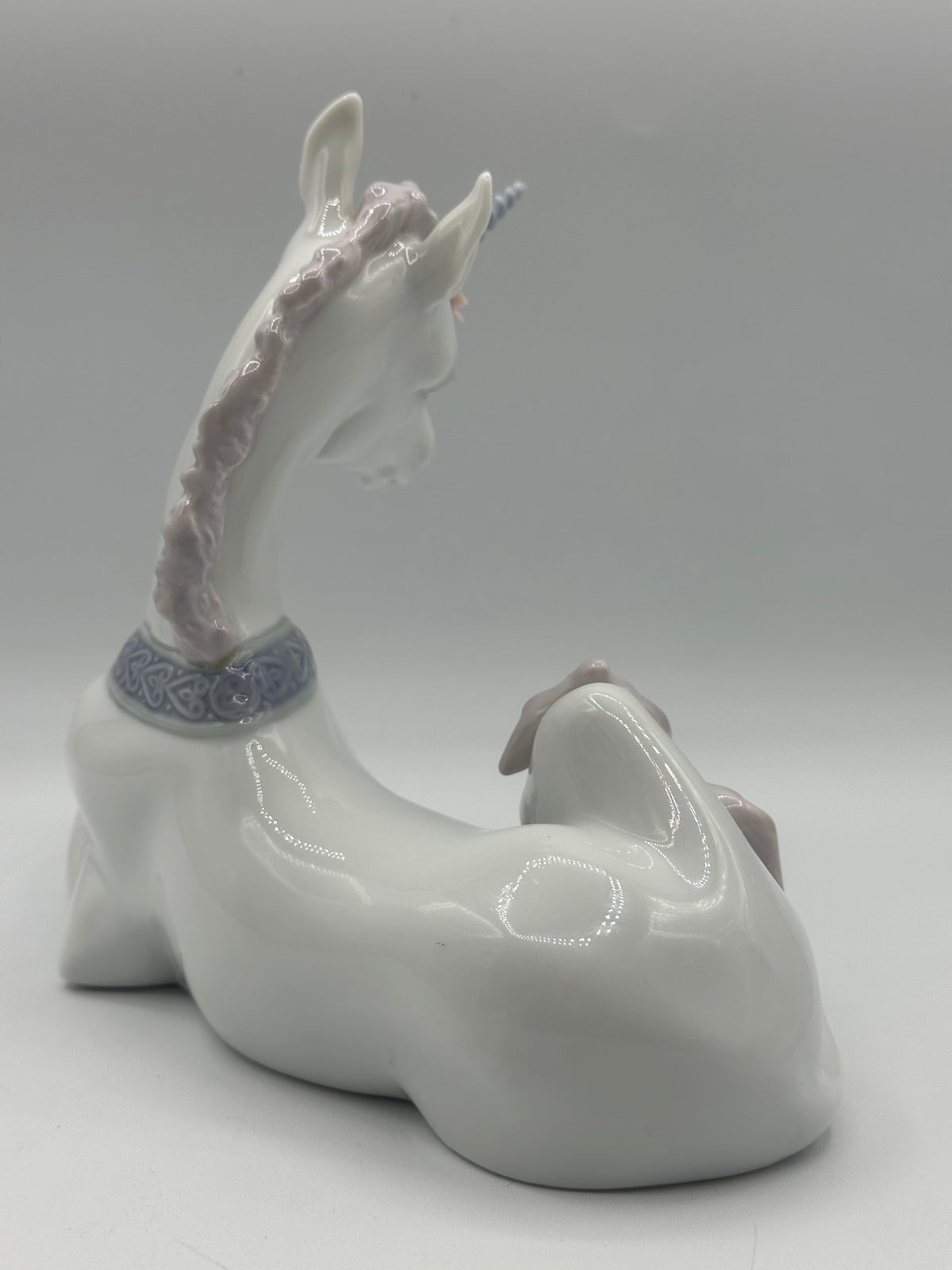 Retired Lladro “Little Unicorn” Porcelain Figurine (#5826)