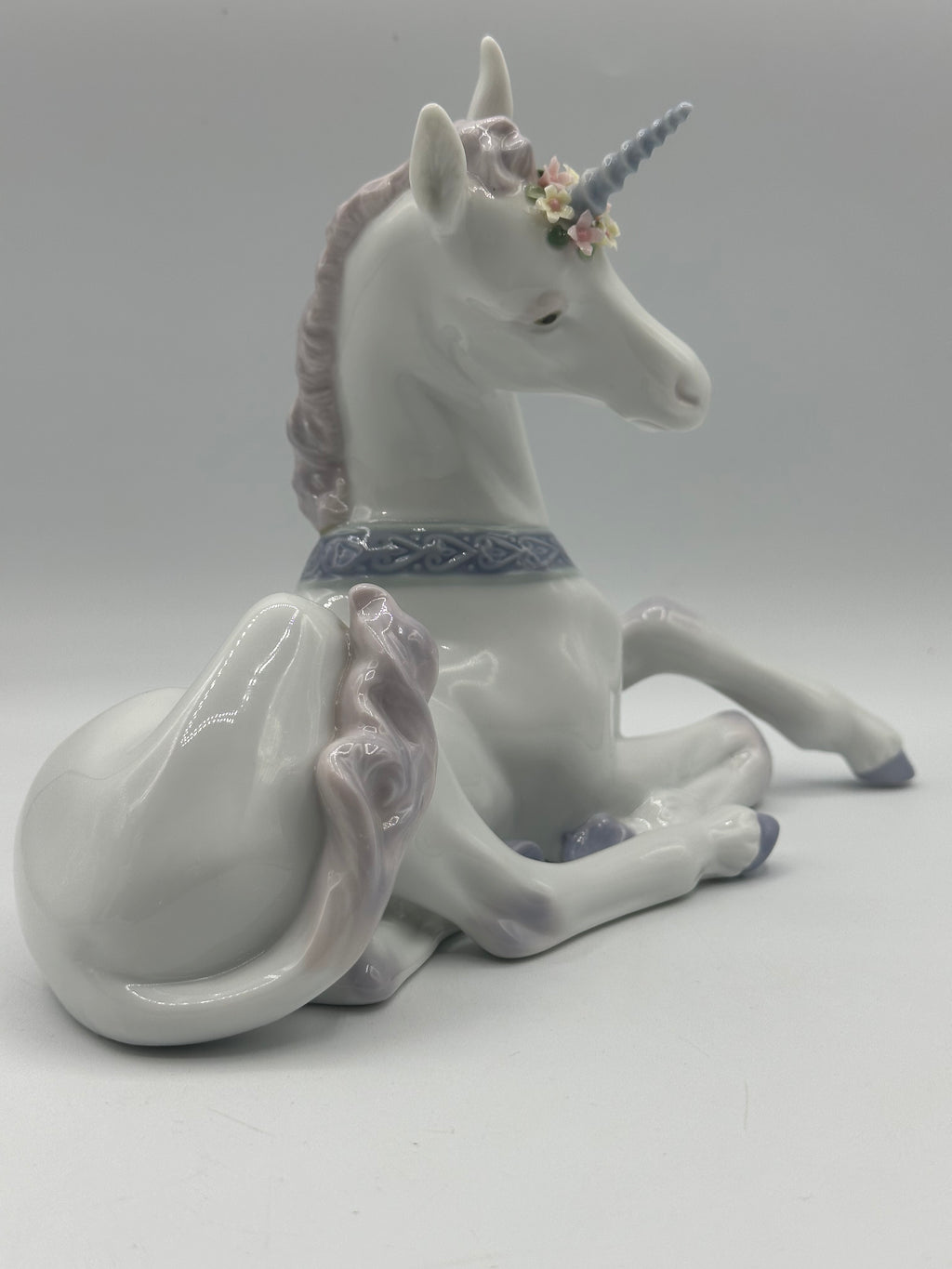 Retired Lladro “Little Unicorn” Porcelain Figurine (#5826)