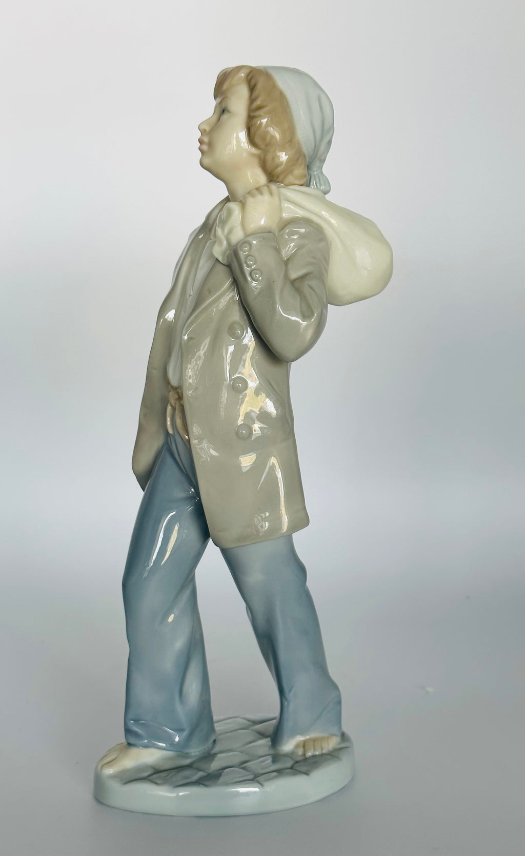 Vintage Lladro NAO “Bare-Foot Ship Boy” Figurine