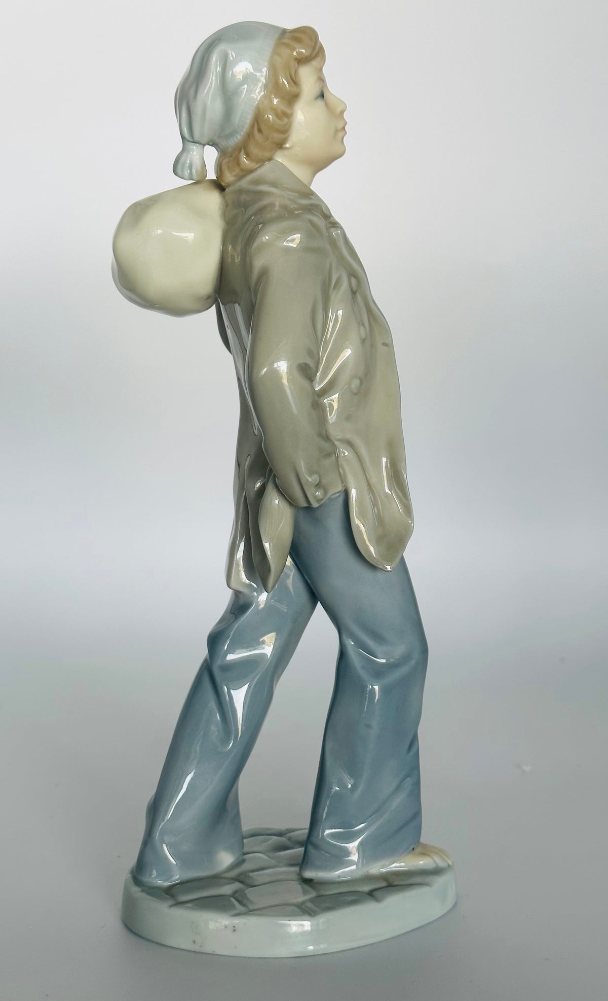 Vintage Lladro NAO “Bare-Foot Ship Boy” Figurine