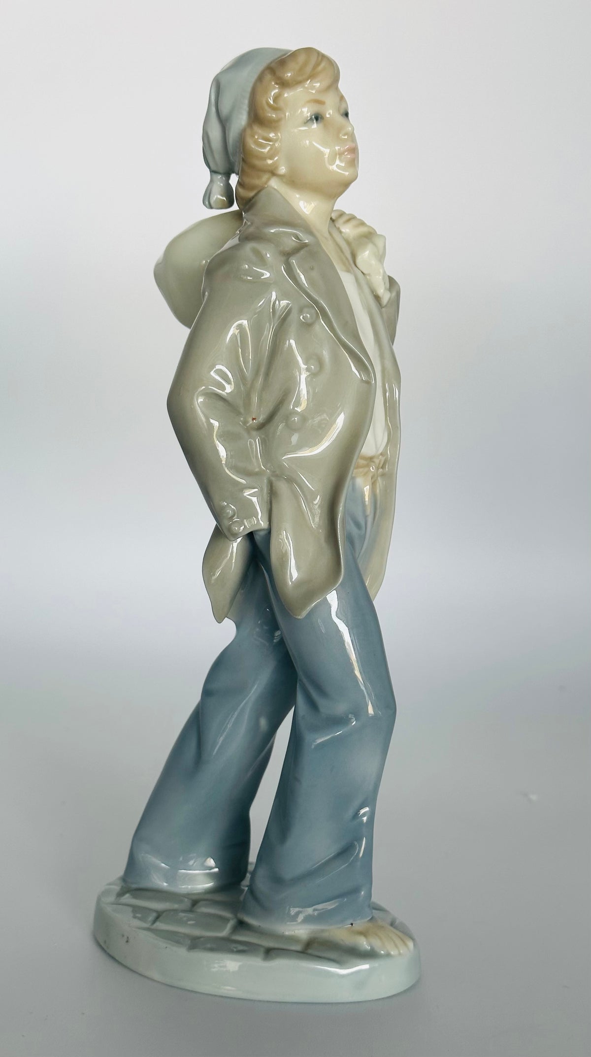 Vintage Lladro NAO “Bare-Foot Ship Boy” Figurine