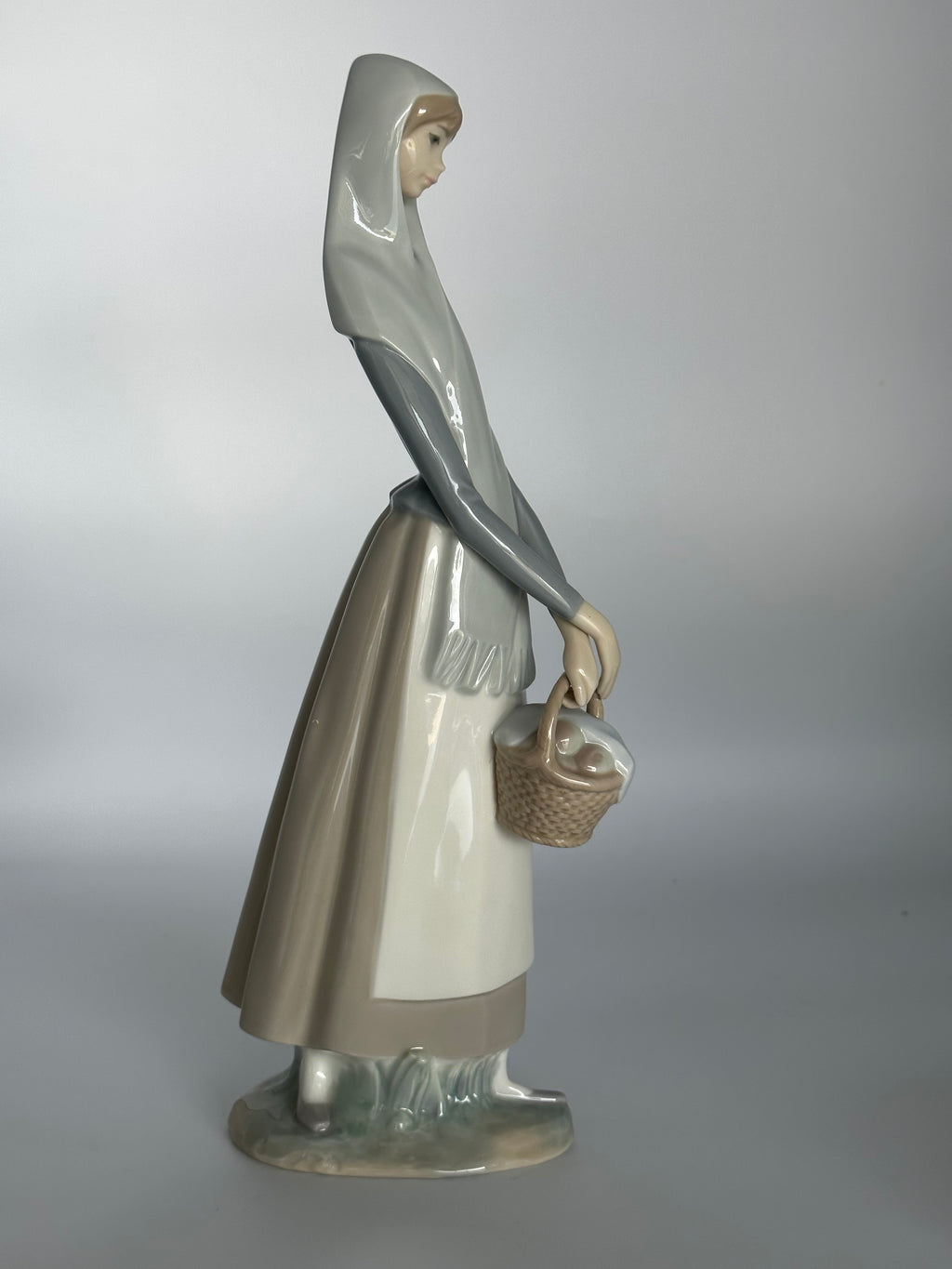 Vintage Lladro “A Basket of Goodies” (#4501)