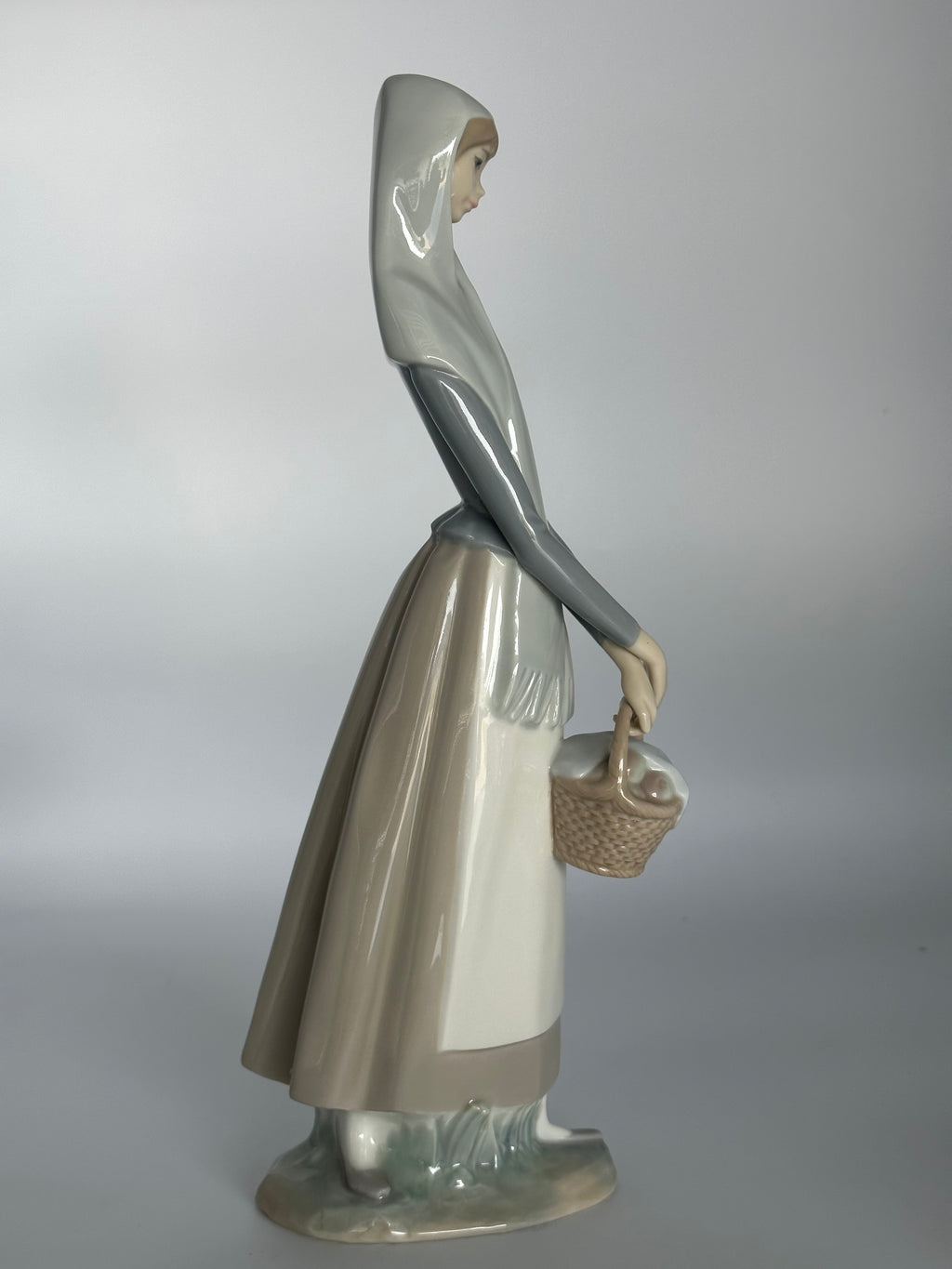 Vintage Lladro “A Basket of Goodies” (#4501)
