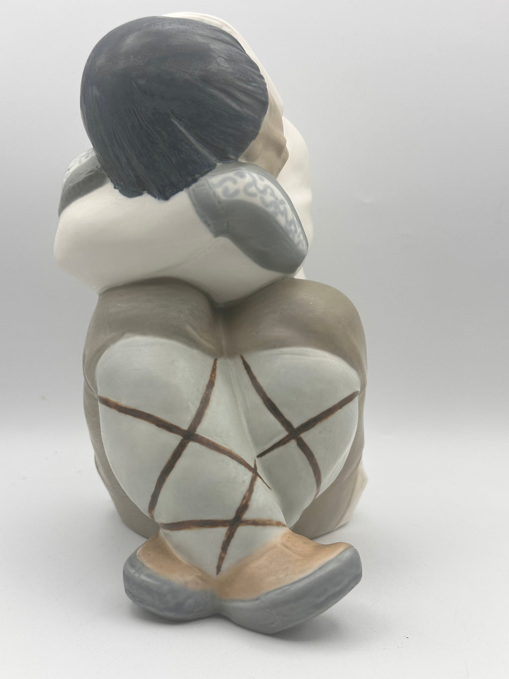 Vintage Lladro Eskimo Boy Figurine