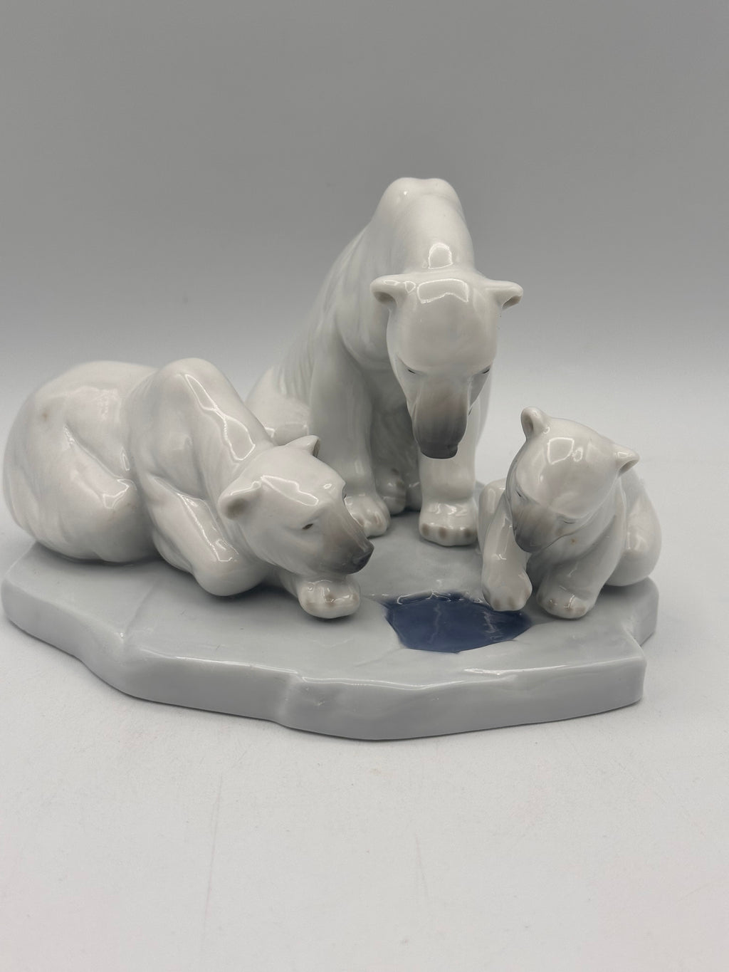 Lladro “Bearly Love” Polar Bears Figurine (#1443)