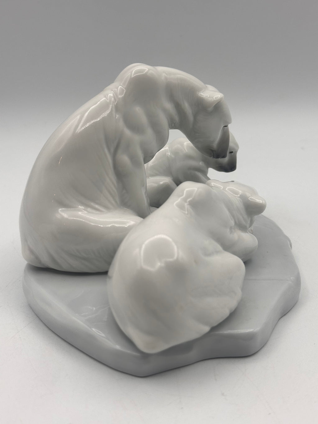 Lladro “Bearly Love” Polar Bears Figurine (#1443)